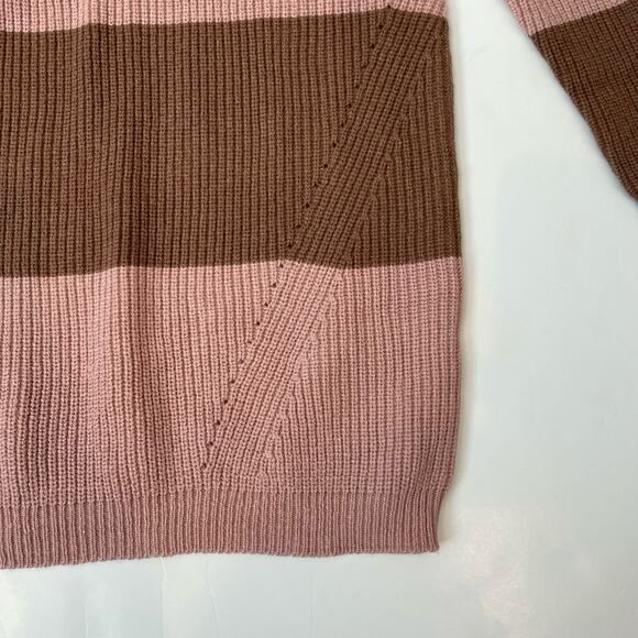 NWT Mayoral Size 16 Pink Stripe Sweater Dress - Picture 3 of 5